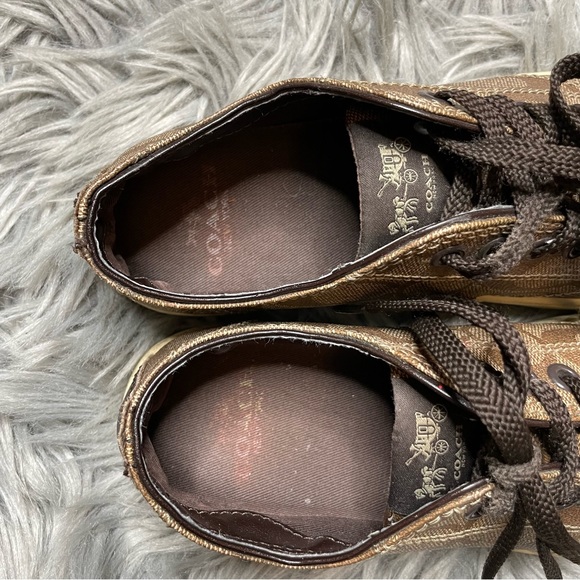 Coach Parkway Sneakers in Monogram Print - Picture 3 of 9